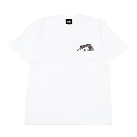 Panther S/S Tee Shirts (White) Art by Guru Kato