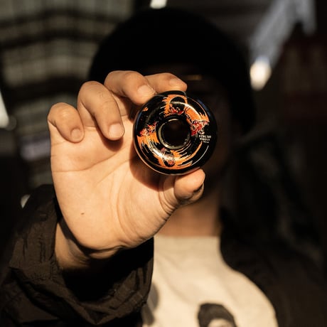 "Dolphy" Cruiser Wheels 56mm 76a (Art by Guru Kato)