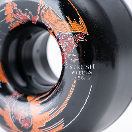 "Dolphy" Cruiser Wheels 56mm 76a (Art by Guru Kato)