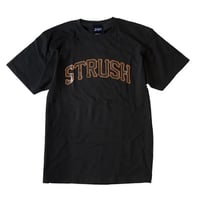 College Logo S/S Tee Shirts (Black)