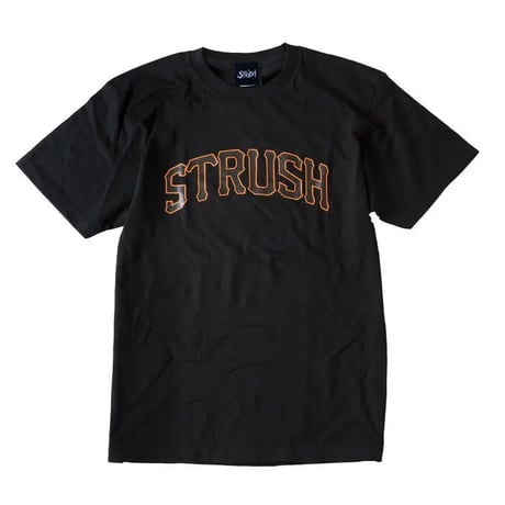 College Logo S/S Tee Shirts (Black)