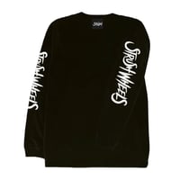 Flowing Long Sleeve Tee (Black)
