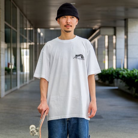 Panther S/S Tee Shirts (White) Art by Guru Kato