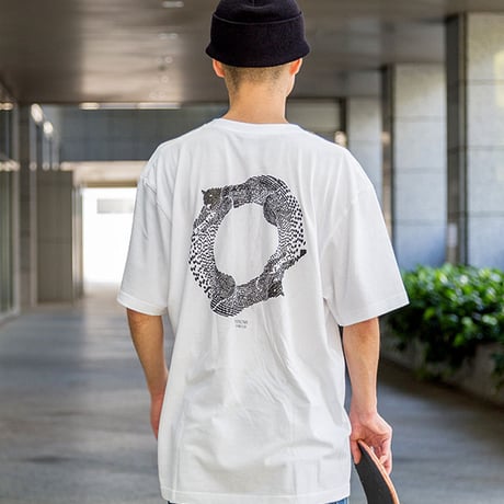 Panther S/S Tee Shirts (White) Art by Guru Kato