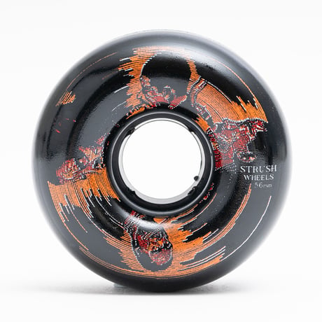 "Dolphy" Cruiser Wheels 56mm 76a (Art by Guru Kato)