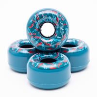 "Footprints" Cruiser Wheels 56mm 76a (Art by NOVOL)