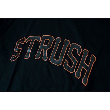 College Logo S/S Tee Shirts (Black)
