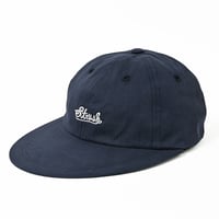 Signature Long-Bill Strap Back Cap (Navy)