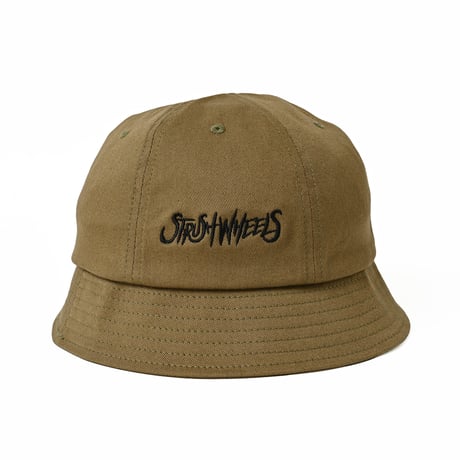 SL Logo Short Brim Ball Hat (Olive)