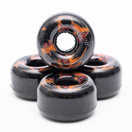 "Dolphy" Cruiser Wheels 56mm 76a (Art by Guru Kato)