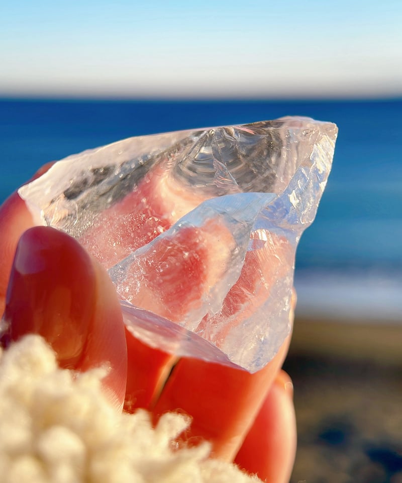 マウンテンの清らかさ♡レムリアンシードクリスタル原石 | ELIM