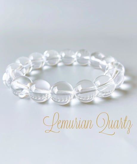レムリアンシードクリスタルブレスレット（約12mm）