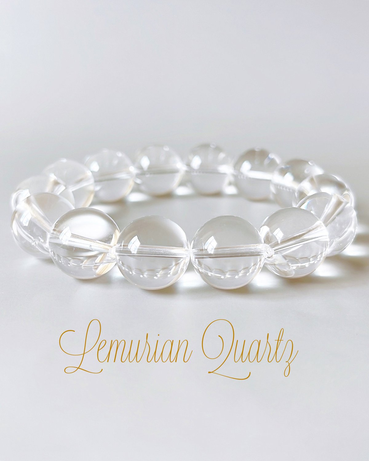 レムリアンシードクリスタルブレスレット（約14mm） | ELIM STORE