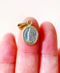 TAXCO産 グアダルーペ 10KYG＆シルバーペンダントトップ（TSJ1080）