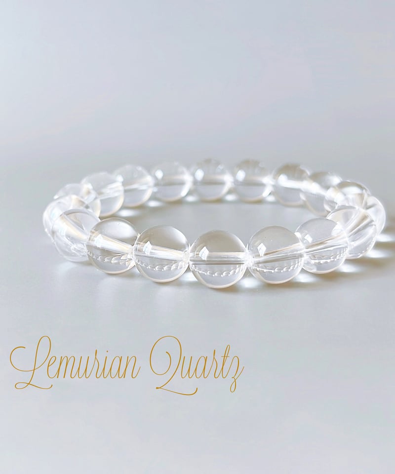 レムリアンシードクリスタルブレスレット（約10mm） | ELIM STORE