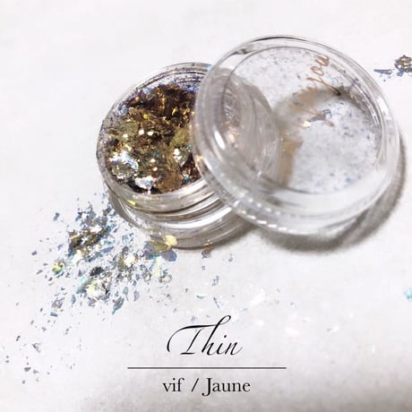 Thin  / vif ・Jaune
