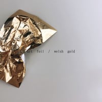 Art foil / welsh gold