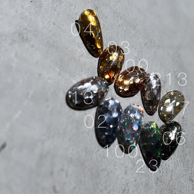 Lueur d'origine Luscious Glitter / N° series |