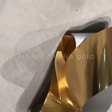 Art foil / welsh gold
