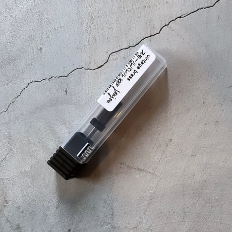 【 vintage brass bit 】small barrel XXF