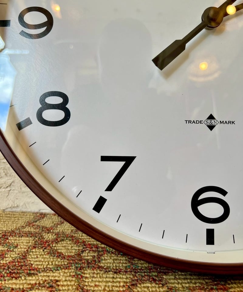 【レア】SUPERIOR COMPUTER CLOCK　時計　【ジャンク品】 THRESHOLD QUALITY & DESIGN ] wall clock | su