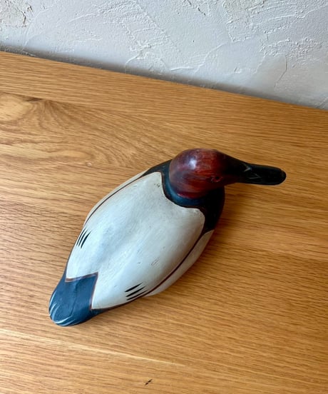 あるだけでサマになる木製デコイ