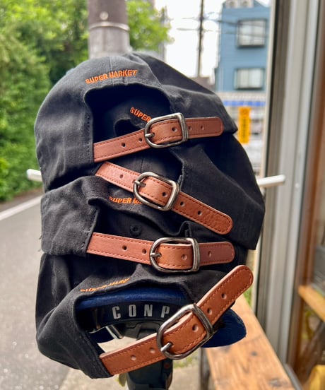 SUPERMARKET  [RALPH blank cap] Black/San Francisco Orange