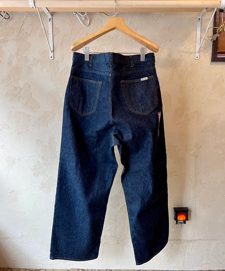 RELAX FIT  №155 [ 軍パンの形をした4ポケットデニムパンツ ]
