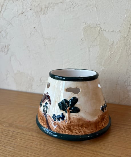 故郷の牧場キャンドルホルダー
