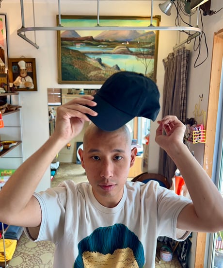 SUPERMARKET  [RALPH blank cap] Black/San Francisco Orange