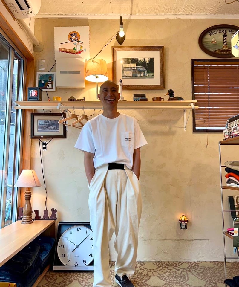 パンツ SUPER MARKET RELAXFIT BEACHSLACKS RELAX FIT No11 [ Beachslacks Onewash ] | super