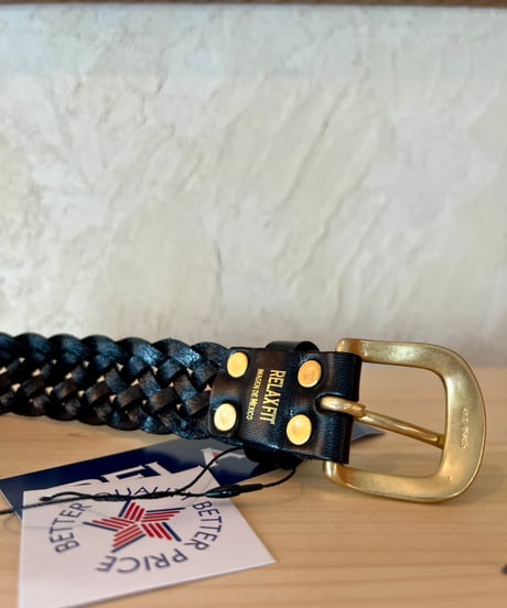 RELAX FIT  №26 [IMAGEN DE Mexico  Leather mesh belt]