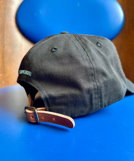 SUPERMARKET  [RALPH blank cap] Black/TiffanyBlue