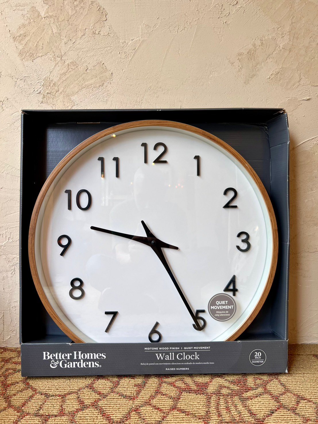 Better Homes & Gardens Wall Clock | supermar
