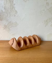 ♯59 しっかりずっしり陶器のタコススタンド