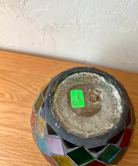 ♯68 見つけると買ってしまうステンドグラスのキャンドルホルダー
