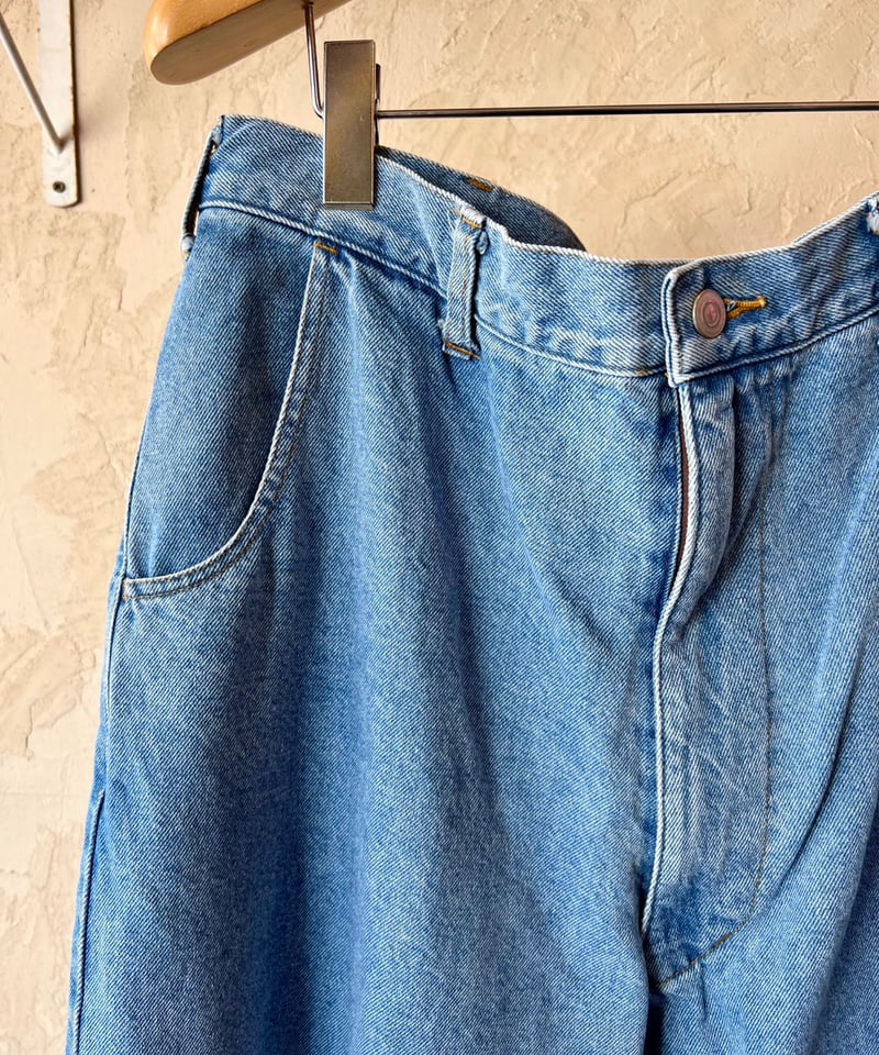 RELAX FIT №155 [ 軍パンの形をした4ポケットデニムパンツ ぼやぁっと色