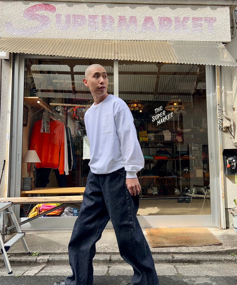 RELAX FIT №155 [ 軍パンの形をした4ポケットデニムパンツ ] | super