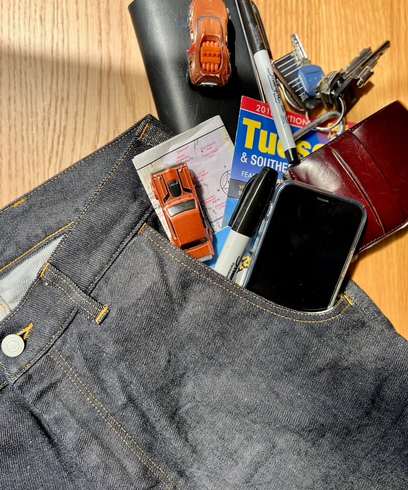 RELAX FIT №50 [ Drivers Denim pants ] | superm