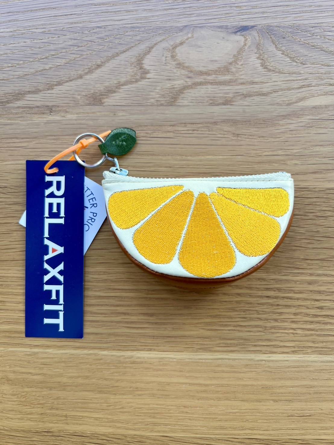 RELAXFIT オレンジ ミニポーチ supermarket RELAXFIT オレンジ