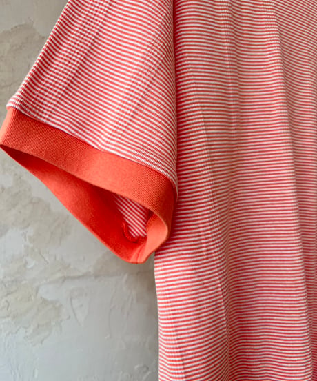 RELAX FIT  №127 [ Miller × Relaxfit  Panel Rib Border tshirt🍊 ]