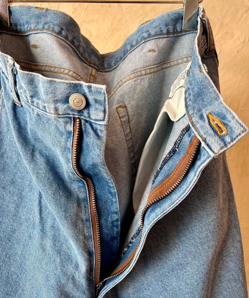 RELAX FIT №155 [ 軍パンの形をした4ポケットデニムパンツ ぼやぁっと色