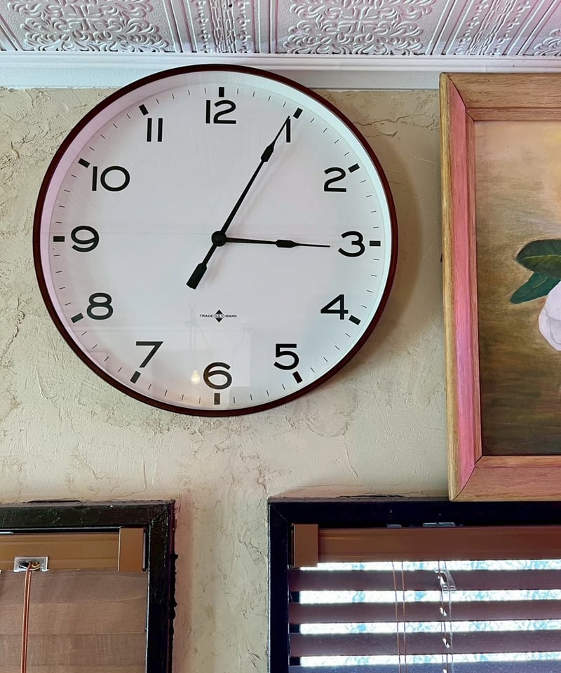 【レア】SUPERIOR COMPUTER CLOCK　時計　【ジャンク品】 THRESHOLD QUALITY & DESIGN ] wall clock | su