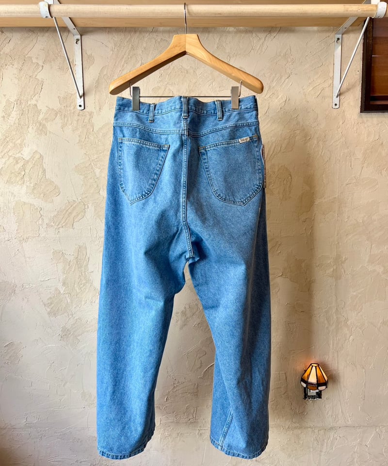RELAX FIT №155 [ 軍パンの形をした4ポケットデニムパンツ ぼやぁっと色