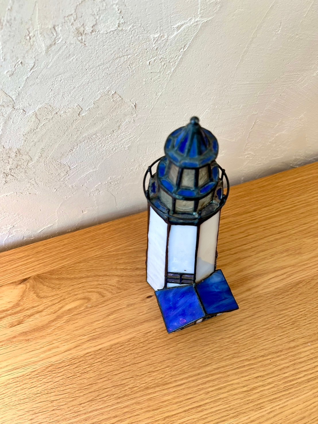 1点モノ 作品名「灯台」ステンドグラス×陶器 【公式通販】