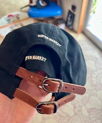 SUPERMARKET  [RALPH blank cap] Black/Cream