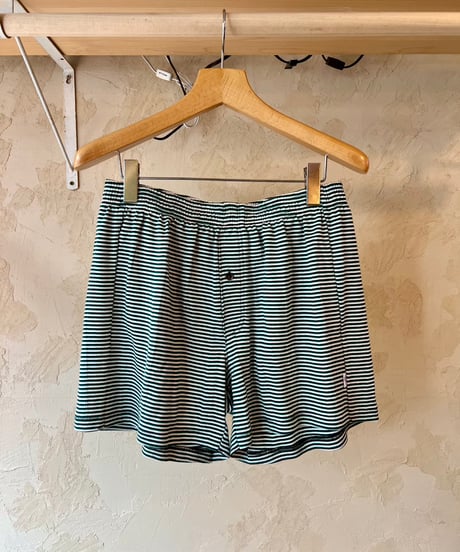 SUPERMARKET [ Miller × Supermarket  Panel Rib Border trunks ]