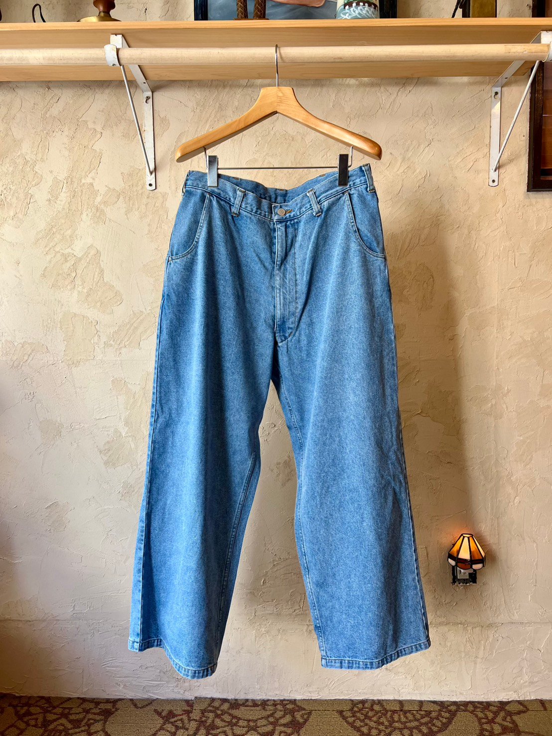 RELAX FIT №155 [ 軍パンの形をした4ポケットデニムパンツ ぼやぁっと色