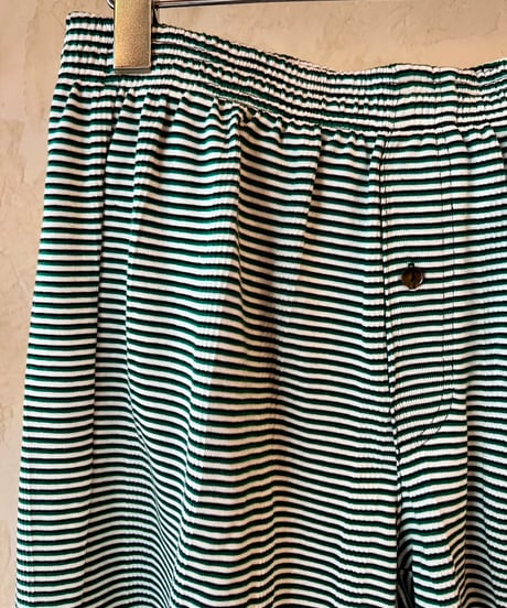 SUPERMARKET [ Miller × Supermarket  Panel Rib Border trunks ]