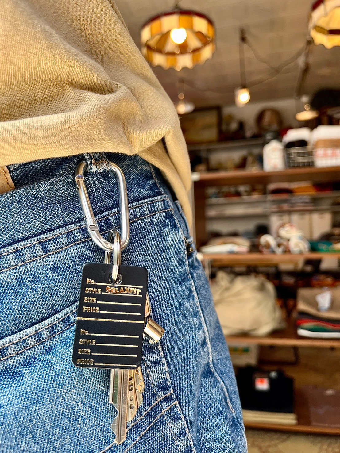 RELAX FIT №85 [ US price tag KeyHolder ] | s